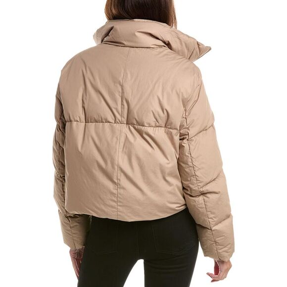 Canada Goose Womens Garnet Quilted Down Jacket, Beige - Picture 2 of 5